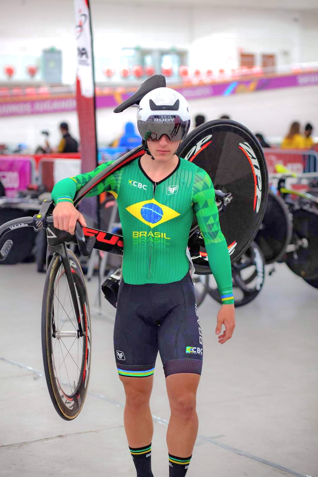 Arthur Gobbi no Velódromo